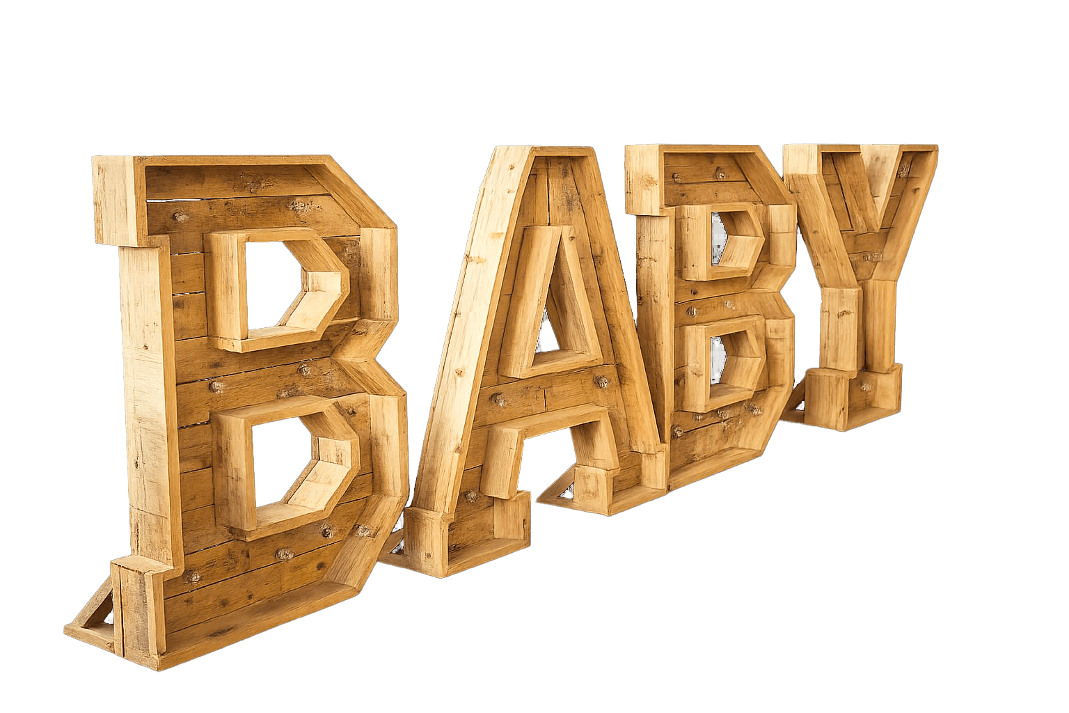 Lettres BABY Chris Event