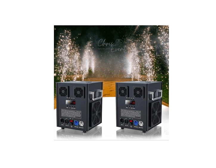 Machines à étincelles froides Chris Event